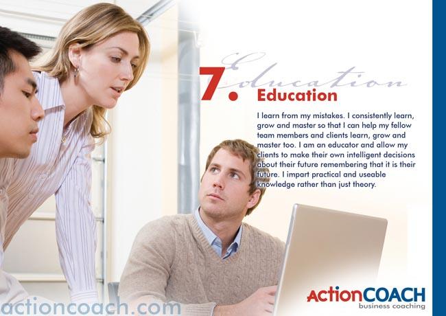 Action Coach North Brisbane Culture #7 - Education